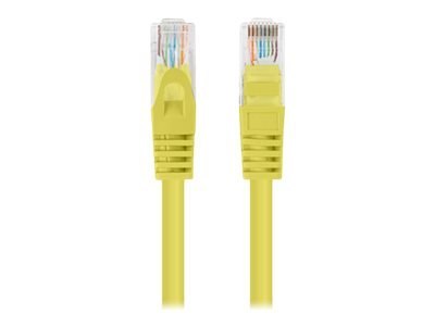 Lanberg - Kabel krosowy - RJ-45 (M) do RJ-45 (M) - 1 m - 4.8 mm - U/UTP, Bez ekranowania - CAT 5/5e - ładowany, bez wystających 