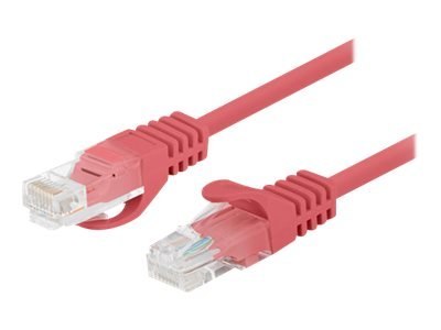 Lanberg - Kabel krosowy - RJ-45 (M) do RJ-45 (M) - 1 m - 5.4 mm - U/UTP, Bez ekranowania - CAT 6 - odlewany, bez wystających ele