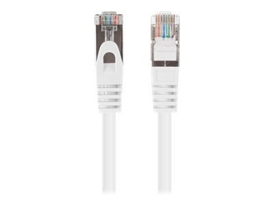 Lanberg - Kabel krosowy - RJ-45 (M) do RJ-45 (M) - 1 m - 5.7 mm - zafoliowana nieekranowana skręcona para (F/UTP) - CAT 6 - okrą