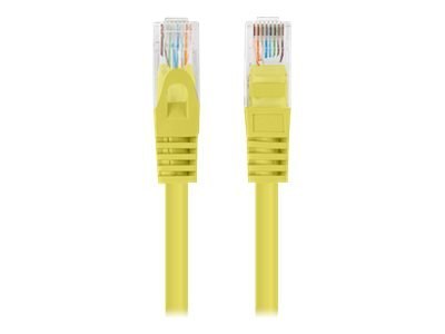 Lanberg - Kabel krosowy - RJ-45 (M) do RJ-45 (M) - 2 m - 4.8 mm - U/UTP, Bez ekranowania - CAT 5e - RAL 1016 (pakiet 10)