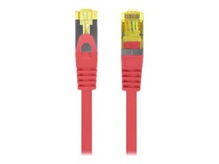 Lanberg - Kabel krosowy - RJ-45 (M) do RJ-45 (M) - 2 m - 6 mm - S/FTP - CAT 6a - bezhalogenowe, okrągły, bez wystających element