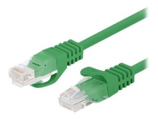 Lanberg - Kabel krosowy - RJ-45 (M) do RJ-45 (M) - 25 cm - 5.4 mm - UTP - CAT 6 - odlewany, okrągły, bez wystających elementów, 