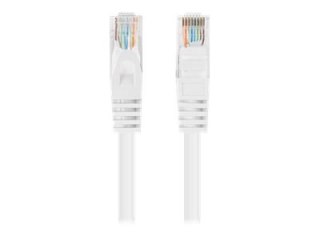 Lanberg - Kabel krosowy - RJ-45 (M) do RJ-45 (M) - 25 cm - 5.4 mm - U/UTP, Bez ekranowania - CAT 6 - ładowany, bez wystających e
