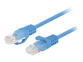 Lanberg - Kabel krosowy - RJ-45 (M) do RJ-45 (M) - 25 cm - 5.4 mm - U/UTP, Bez ekranowania - CAT 6 - odlewany, bez wystających e
