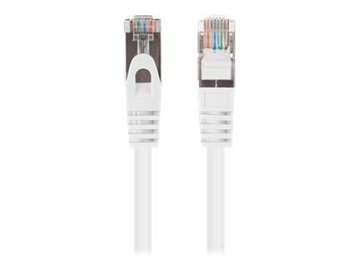 Lanberg - Kabel krosowy - RJ-45 (M) do RJ-45 (M) - 25 cm - 5.7 mm - zafoliowana nieekranowana skręcona para (F/UTP) - CAT 6 - ła