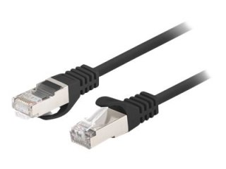 Lanberg - Kabel krosowy - RJ-45 (M) do RJ-45 (M) - 25 cm - 5.7 mm - zafoliowana nieekranowana skręcona para (F/UTP) - CAT 6 - ok