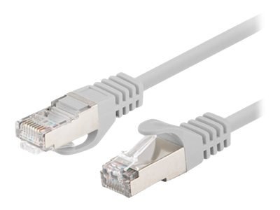 Lanberg - Kabel krosowy - RJ-45 (M) do RJ-45 (M) - 3 m - 5.7 mm - F/UTP (ScTP) - CAT 6 - bez wystających elementów, nieruchomy -