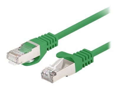 Lanberg - Kabel krosowy - RJ-45 (M) do RJ-45 (M) - 50 cm - 5.7 mm - zafoliowana nieekranowana skręcona para (F/UTP) - CAT 6 - od
