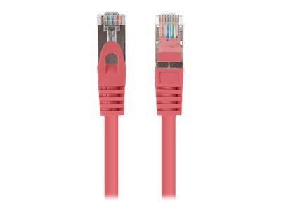 Lanberg - Kabel krosowy - RJ-45 (M) do RJ-45 (M) - 50 cm - 5.7 mm - zafoliowana nieekranowana skręcona para (F/UTP) - CAT 6 - ok