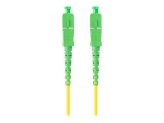 Lanberg - Kabel krosowy - SC/APC pojedynczy-tryb (M) do SC/APC pojedynczy-tryb (M) - 2 m - 3 mm - światłowód - simpleks - 9 / 12