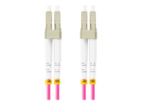 Lanberg - Kabel krosowy - tryb LC/UPC wielomod. (M) do tryb LC/UPC wielomod. (M) - 15 m - 3 mm - światłowód - dupleks - 50 / 125