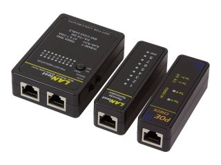 LogiLink Network cable tester with PoE finder - Zestaw do testowania sieci