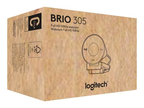Logitech BRIO 305 - Kamerka internetowa - kolor - 2 MP - 1920 x 1080 - 1080p, 720p - audio - USB-C