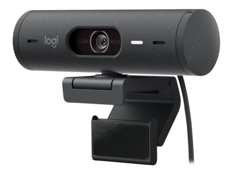 Logitech BRIO 500 - Kamerka internetowa - kolor - 1920 x 1080 - 1080p, 720p - audio - USB-C