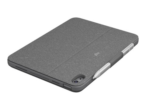 Logitech Combo Touch Detachable Keyboard Case for iPad (10th gen) - Etui na klawiaturę - z panel dotykowy - podświetlenie - Appl