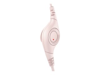 Logitech H390 - Słuchawka - nauszne - przewodowa - USB-A - różowy