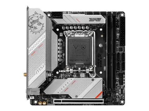 MSI MPG B760I EDGE WIFI - Płyta główna - mini ITX - Gniazdo LGA1700 - B760 Chipset - USB 3.2 Gen 2, USB 3.2 Gen 1, USB-C 3.2 Gen