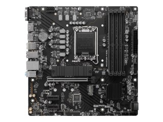 MSI PRO B760M-P DDR4 - Płyta główna - ATX micro - Gniazdo LGA1700 - B760 Chipset - USB 3.2 Gen 1, USB-C 3.2 Gen2 - Gigabit LAN -