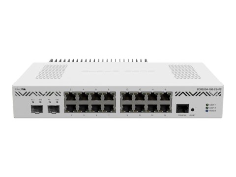 MikroTik Cloud Core Router CCR2004-16G-2S+PC - Router przełącznik 16-portowy - 10GbE - montowany w szafie rack