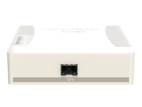 MikroTik RouterBOARD RB260GSP - Przełącznik - Tak - 5 x 10/100/1000 (4 PoE) + 1 x SFP - stacjonarny - PoE