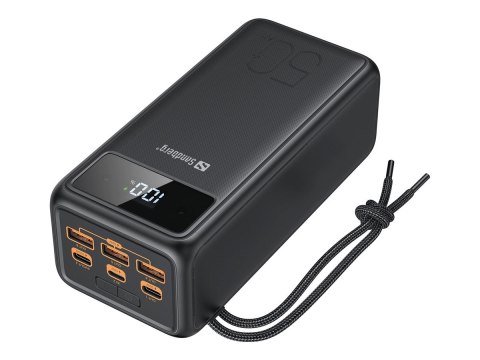 Sandberg Active - Powerbank - 50000 mAh - 185 Wh - 5 A - 3 złącza wychodzące (USB) - przewodowo: USB-C