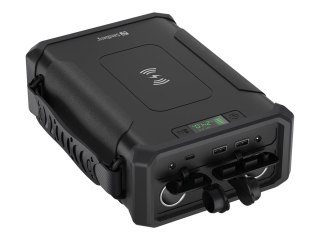 Sandberg Active Survivor 8in1 - Powerbank + zasilacz AC + zasilacz samochodowy 32700 - 96000 mAh - 307.2 Wh - 180 wat - 5 A - PD