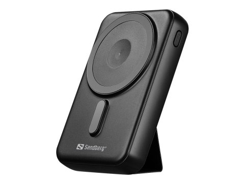 Sandberg - Bezprzewodowa podstawa ładowarki - 10 wat - 2 złącza wychodzące (USB-C, USB Typ A)