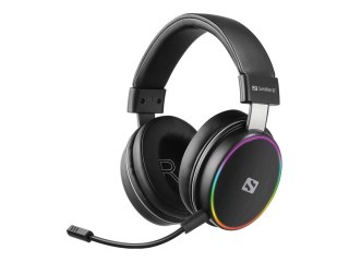 Sandberg HeroBlaster - Słuchawka - pełna wielkość - Bluetooth - bezprzewodowa - złącze 3,5 mm
