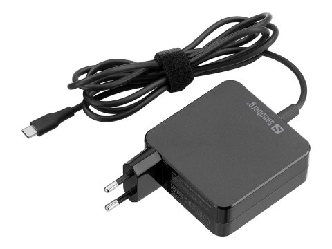 Sandberg - Zasilacz - 2m - 65 wat - 3.25 A - PD (USB-C) - Europa