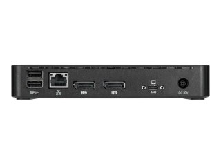 Targus - Stacja dokująca - USB-C 3.2 Gen 2 - 2 x DP - 1GbE - 100 wat - Wielka Brytania, Europa