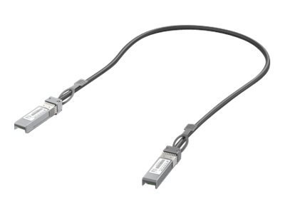 Ubiquiti - Kabel bezpośredni 10GB - SFP+ do SFP+ - 50 cm - 4.2 mm - pasywny - czarny - dla P/N: UNAS-Pro