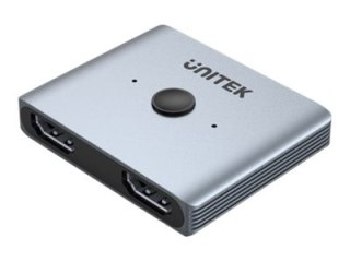 Unitek - Rozdzielacz/przełącznik wideo/audio - 8K, dwukierunkowy - 2 x HDMI - stacjonarny