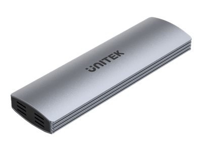 Unitek S1230A - Obudowa pamięci - M.2 - M.2 Card (PCIe NVMe & SATA) - M.2 Card, USB-C - kosmiczna szarość