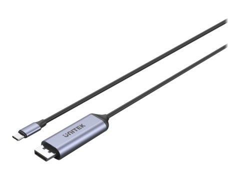 Unitek V1423C - Kabel przejściowy - USB-C (M) do DisplayPort 20-pin (M) - DisplayPort 1.4 - 1.8 m - obsługa 8K 60 Hz, obsługa 4K