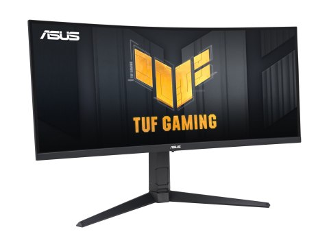 ASUS TUF Gaming VG34VQL3A - Monitor LED - gaming - zaokrąglony - 34" - 3440 x 1440 WQHD @ 180 Hz - VA - 400 cd/m² - 4000:1 - Dis
