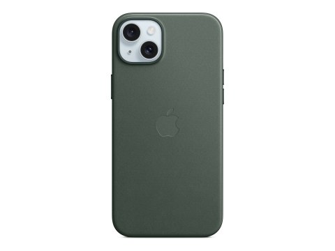 Apple - Pokrywa ochronna dla telefonu komórkowego - zgodność MagSafe - FineWoven - ponadczasowy - dla iPhone 15 Plus