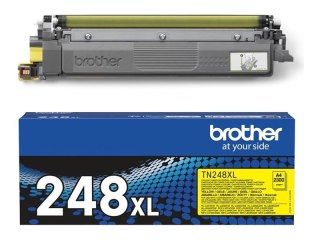 Brother TN248XLY - Wysoka Wydajność - żółty - oryginał - pudełko - Toner - dla Brother DCP-L3515, L3520, L3555, L3560, HL-L3220,