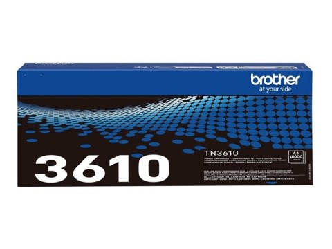 Brother TN3610 - Czarny - oryginał - pudełko - Toner - dla Brother HL-L6410DN, HL-L6415DN, MFC-L6710DW, MFC-L6910DN, MFC-L6915DN