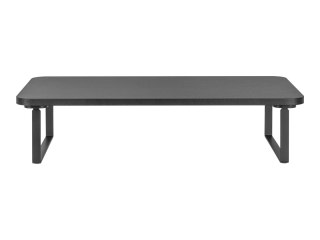 Gembird MS-TABLE-03 - Stojak - prostokąt - dla monitor / notebook - plastik, stal, płyta wiórowa - czarny - biurku