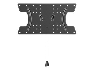 Gembird WM-65F-03 - Zestaw do montażu (płytka adaptera, płytka naścienna) - dla TV - nieruchomy - aluminium, stal - czarny - roz