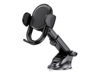IBOX H-9 - Uchwyt samochodowy do telefon komórkowy - od 55 mm do 95 mm szerokości - czarny