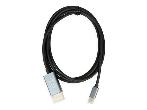 IBOX - Kabel przejściowy - USB-C (M) do DisplayPort 20-pin (M) - 1.8 m - czarny