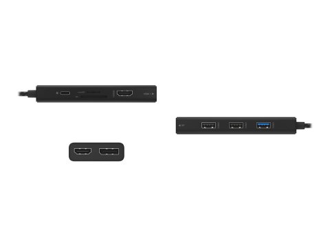 ICY BOX IB-DK4011-CPD - Stacja dokująca - USB-C 3.2 Gen 1 - 2 x HDMI, DP