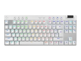 Logitech G PRO X TKL - Klawiatura - gaming - podświetlenie - bezprzewodowa - 2.4 GHz, Bluetooth - QWERTY - Międzynarodowy USA - 
