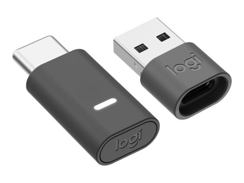 Logitech Zone Wireless 2 - Słuchawka - nauszne - Bluetooth - bezprzewodowa - redukcja hałasu - USB-C za pośr. adaptera Bluetooth