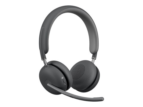 Logitech Zone Wireless 2 - Słuchawka - nauszne - Bluetooth - bezprzewodowa - redukcja hałasu - USB-C za pośr. adaptera Bluetooth