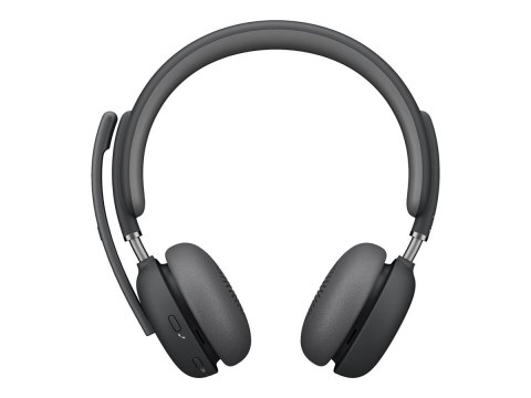 Logitech Zone Wireless 2 - Słuchawka - nauszne - Bluetooth - bezprzewodowa - redukcja hałasu - USB-C za pośr. adaptera Bluetooth