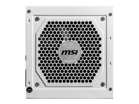 MSI MAG A850GL PCIE5 WHITE - Zasilacz (wewnętrzny) - ATX12V 3.0/ EPS12V - 80 PLUS Gold - AC 100-240 V - 850 wat - aktywna korekc