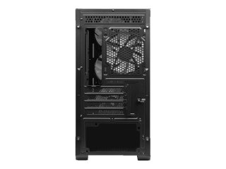 MSI MAG FORGE M100R - Wieża - ATX micro - panel boczny z oknem (szkło hartowane) - brak zasilacza (ATX) - USB/dźwięk