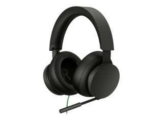 Microsoft Xbox Stereo Headset - Słuchawka - pełna wielkość - przewodowa - złącze 3,5 mm - czarny